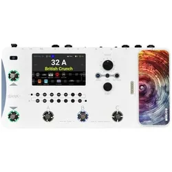 Mooer GE1000 Amp Modeling & Multi Effects, Effektgerät, Weiss