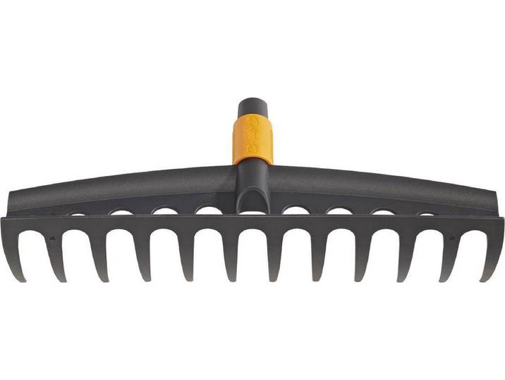 Fiskars Quikfit Hark - Grashark Opzetstuk - Tuingereedschap - Gehard Staal