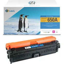 G&G-Toner ersetzt HP 650A/ CE273A magenta
