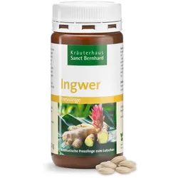 Ingwer-Presslinge 250 Tabletten - 123 g