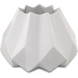 VASE Polygono Star weiß 19 cm