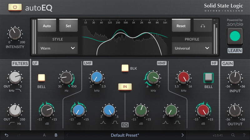 SSL autoEQ
