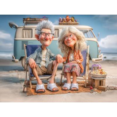 CALVENDO Puzzle Omas | 1000 Teile Lege-Größe 64x48cm Foto-Puzzle für glückliche Stunden