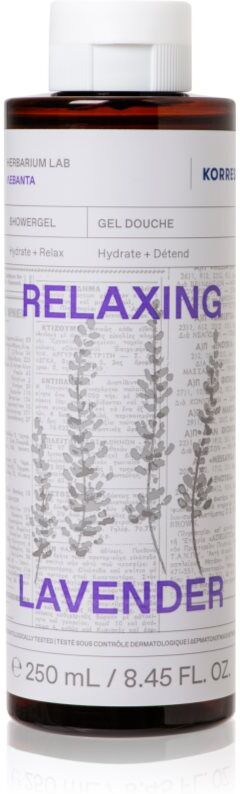 Korres Relaxing Lavender entspannendes Duschgel 250 ml