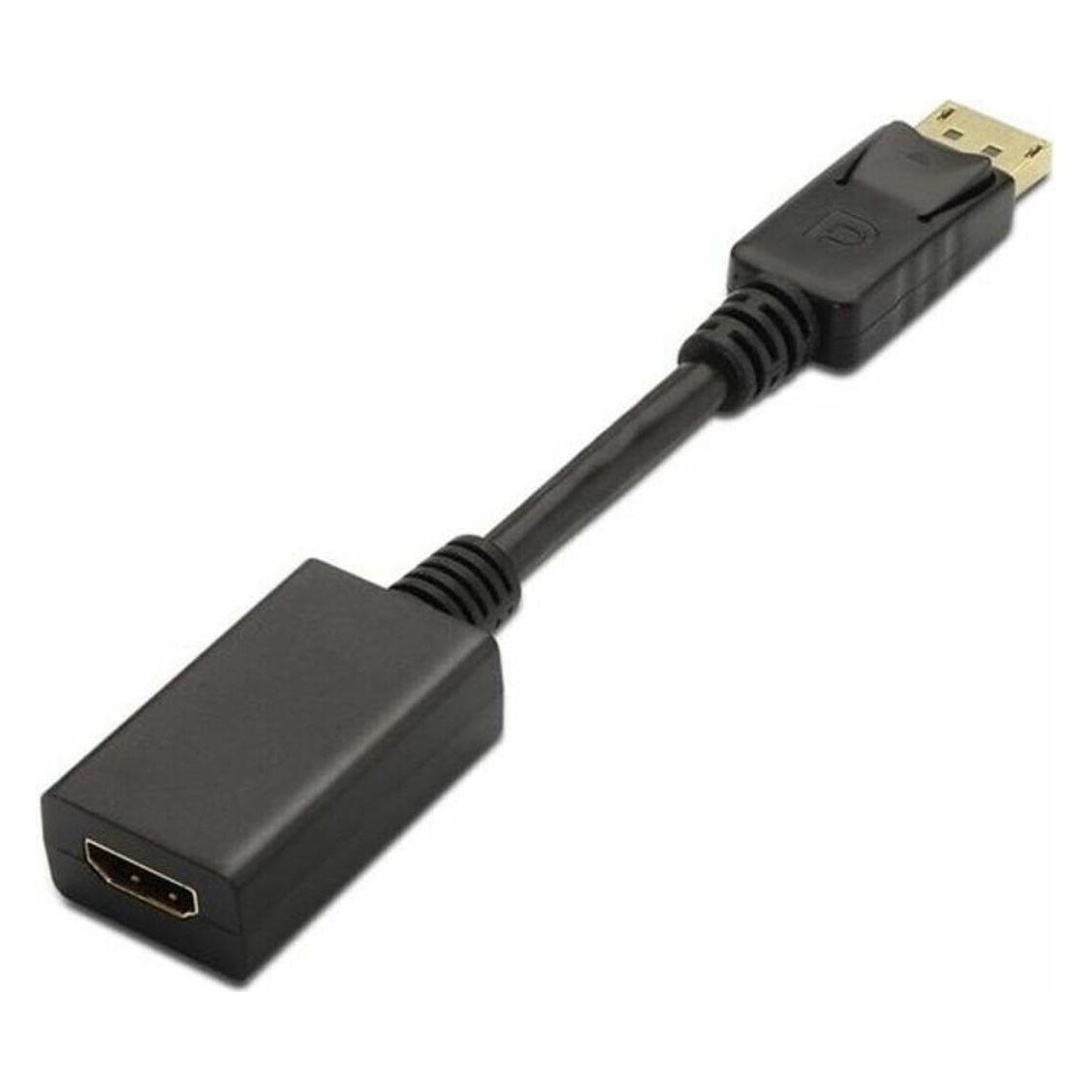 Nanocable 10.16.0502 Videokabel-Adapter 0,15 m Schwarz (DisplayPort, HDMI) (10.16.0502)