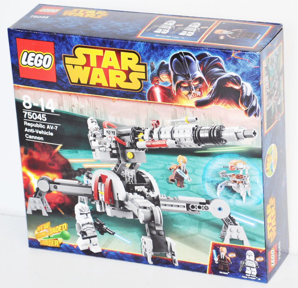 LEGO Star Wars Republic AV-7 Anti-Vehicle Cannon 75045