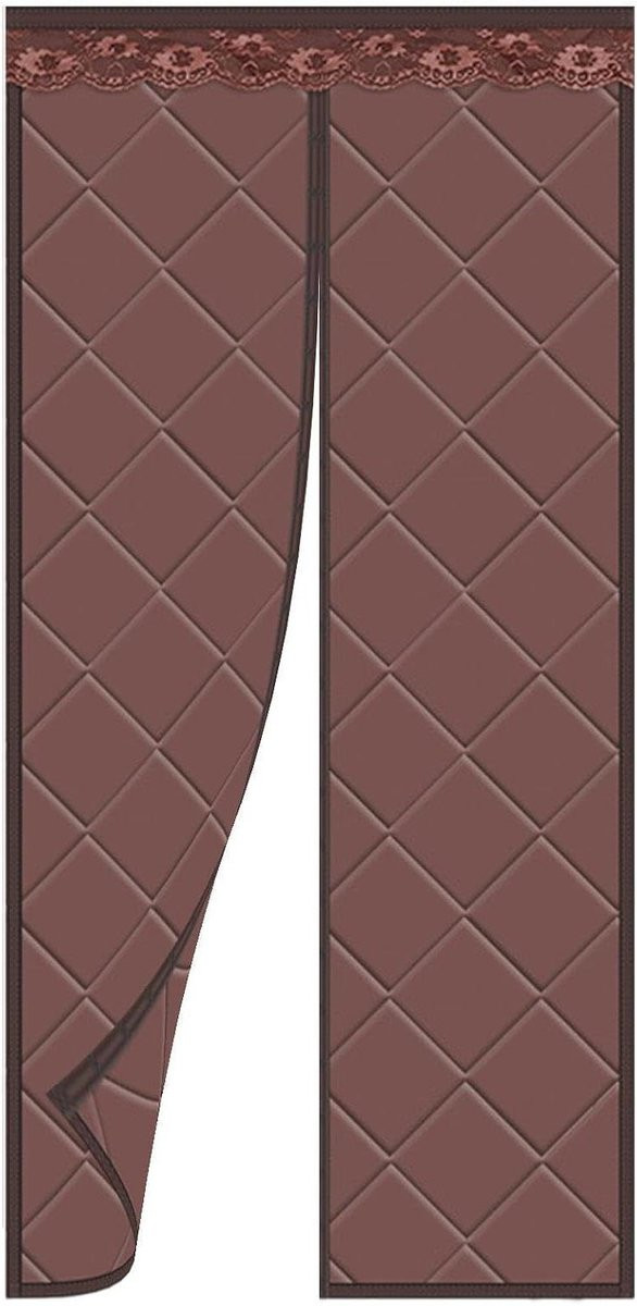 Magnetisch Isolerend Deurgordijn - Opaak Deurpaneel - 90 x 190 cm