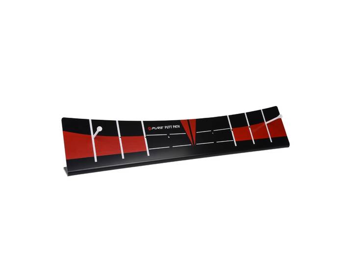 Pure2Improve Putt Path Trainingshilfe 60 cm schwarz/rot