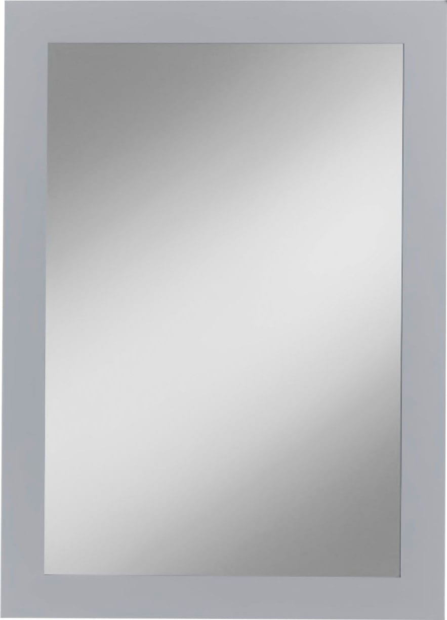 Badspiegel JOKEY "Toba", silber (silberfarben), B:50cm H:70cm T:0,3cm, Spiegelglas, Spiegel, Badspiegel, in verschiedenen Grössen erhältlich silberfarben B/H/T: 50cm x 70cm x 0,3cm
