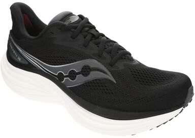 Saucony Triumph 24 (Men's) Athletic in Black/Silver, Size 13 W, Synthetic
