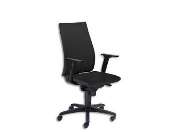 Chaise Dactylo infinita Cagliari noir tissu pol…
