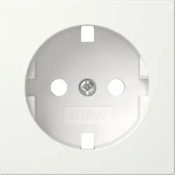 Gira Abdeckung. SCHUKO-Steckdose Reinweiß 492003