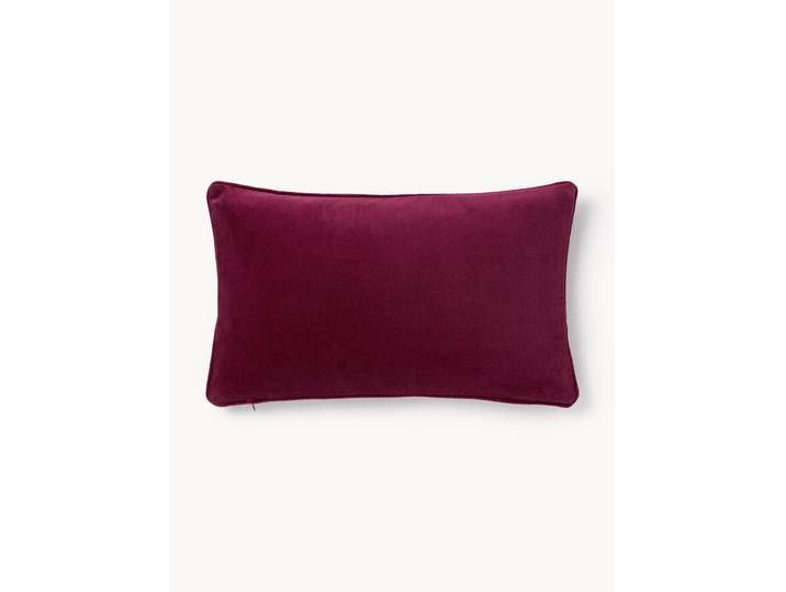 Housse de coussin en velours Dana