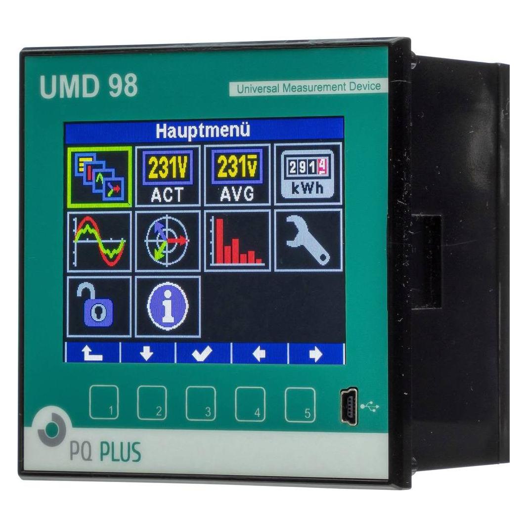 PQ Plus UMD 98RCM-T Digitales Einbaumessgerät (11.29.1125.co)