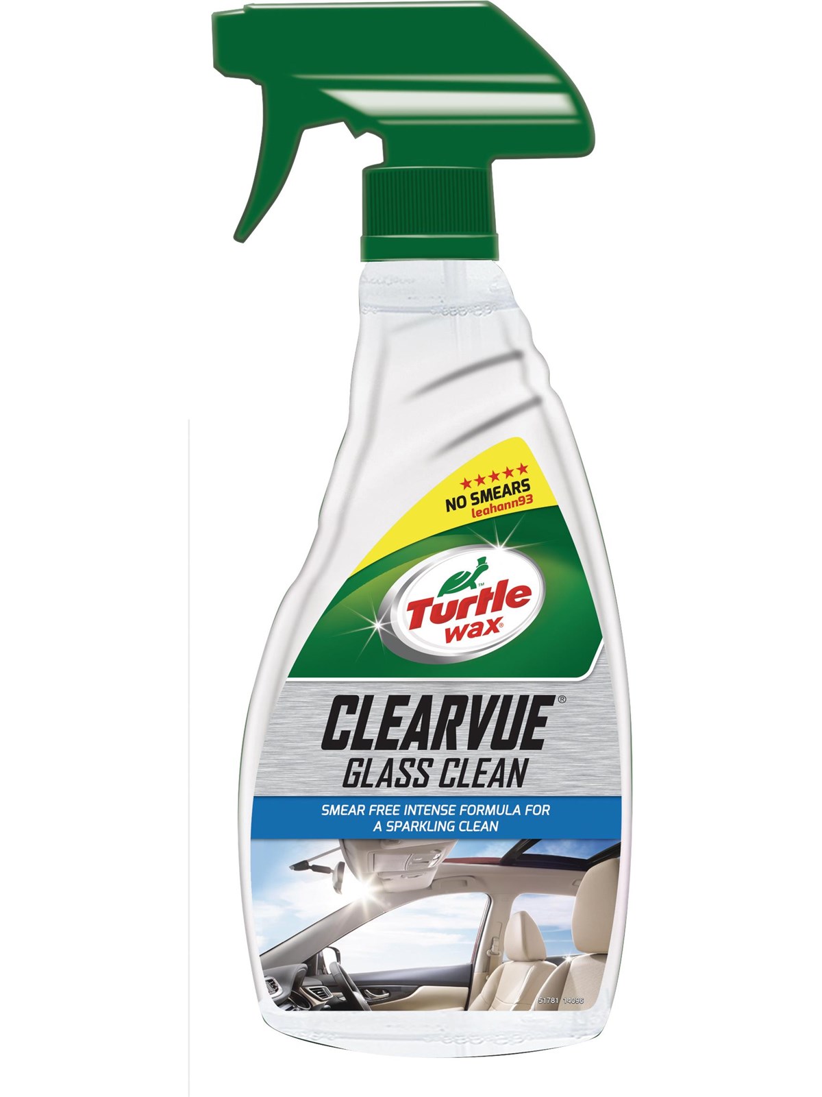 Turtle Wax CLEAR VUE Glass Cleaner Spray 500 ml