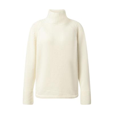 Rollkragenpullover JOOP "Kustra", Damen, Gr. 36, natural, Strick, Obermaterial: 35% Polyamid, 30% Wolle, 30% Viskose, 5% Kaschmir, normal, breiter Bund, Pullover Rollkragenpullover, mit Kaschmir-Anteil