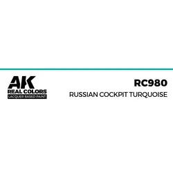 AK Real Colors Russian Cockpit Torquoise 17ml
