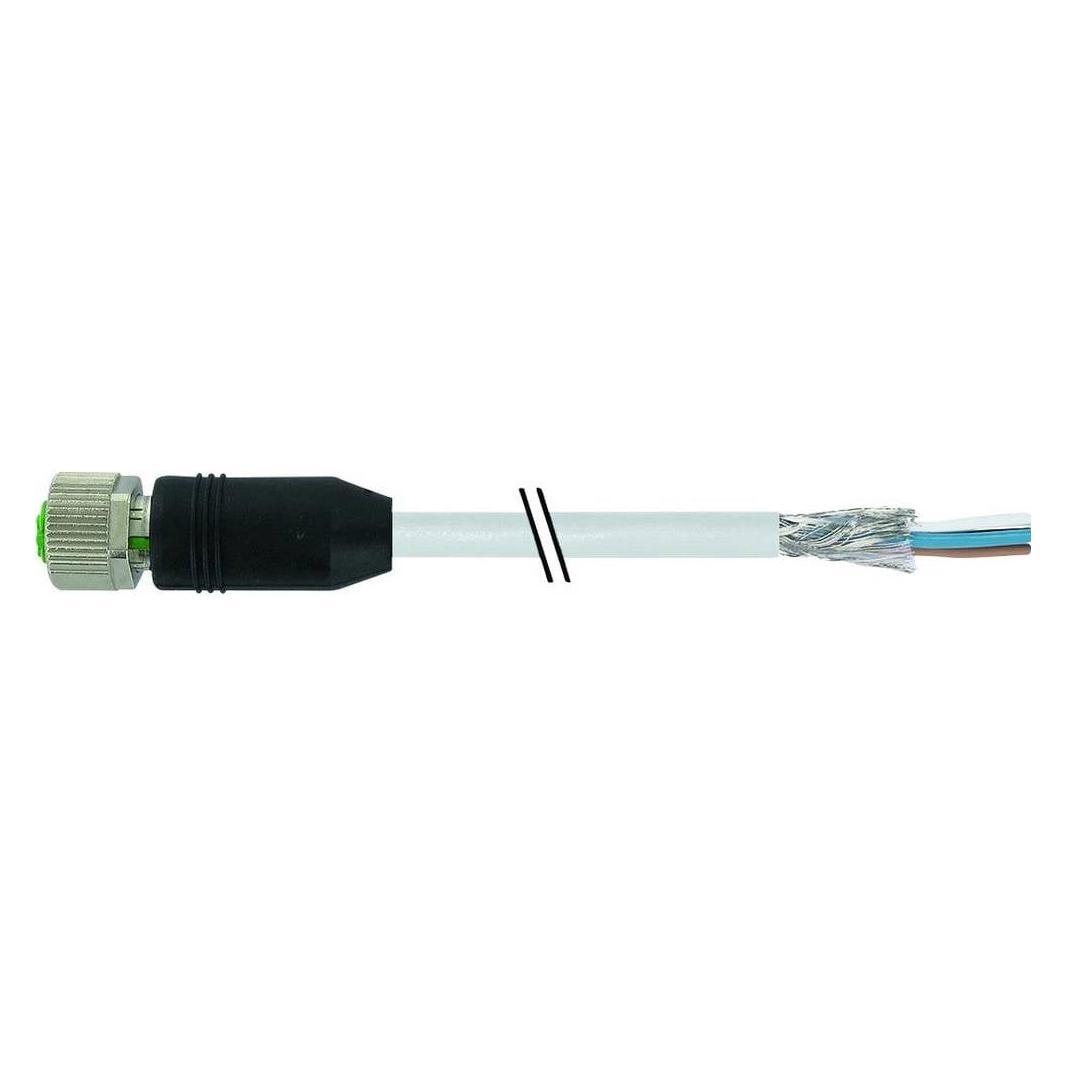 Murr Elektronik M12 Bu. ger. geschirmt mit freiem Ltg.-ende PVC-OB 5x0.34 geschirmt 5m (7000-13221-3470500)