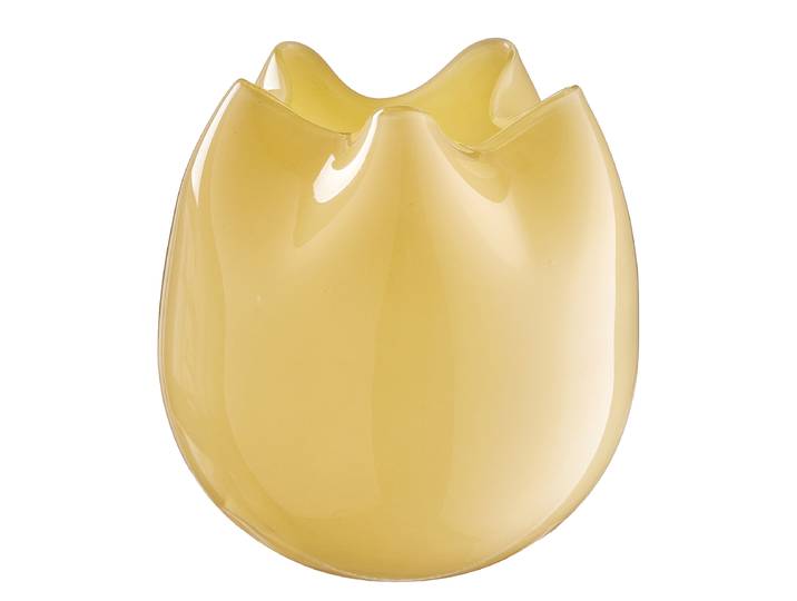 Vase Ø 18cm Jaune/Jaune