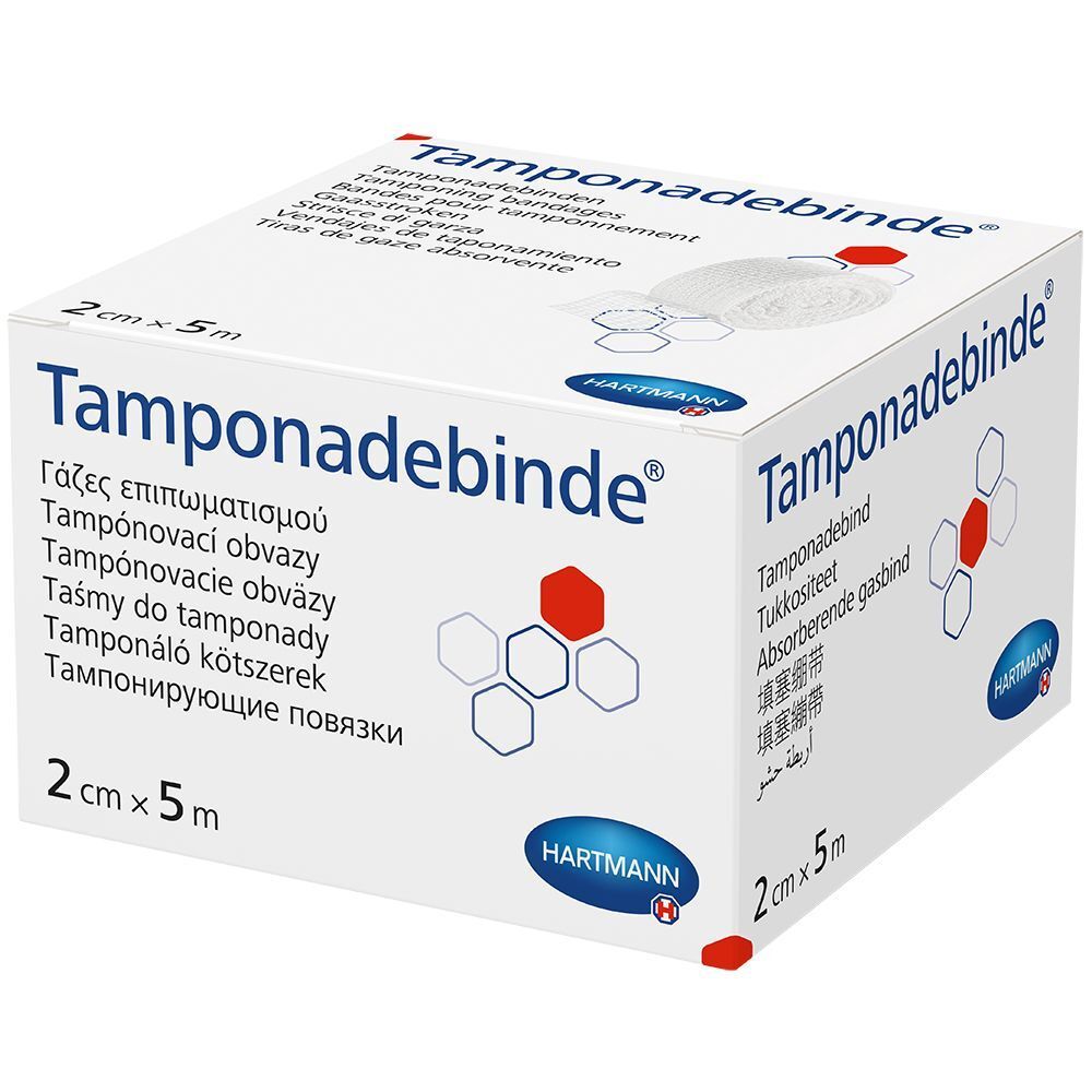 Tamponadebinde 2 cmx5 m steril Hartmann 1 St Binden