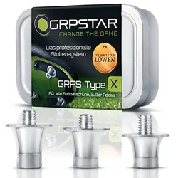 GRPSTAR Type X Stollenset silber