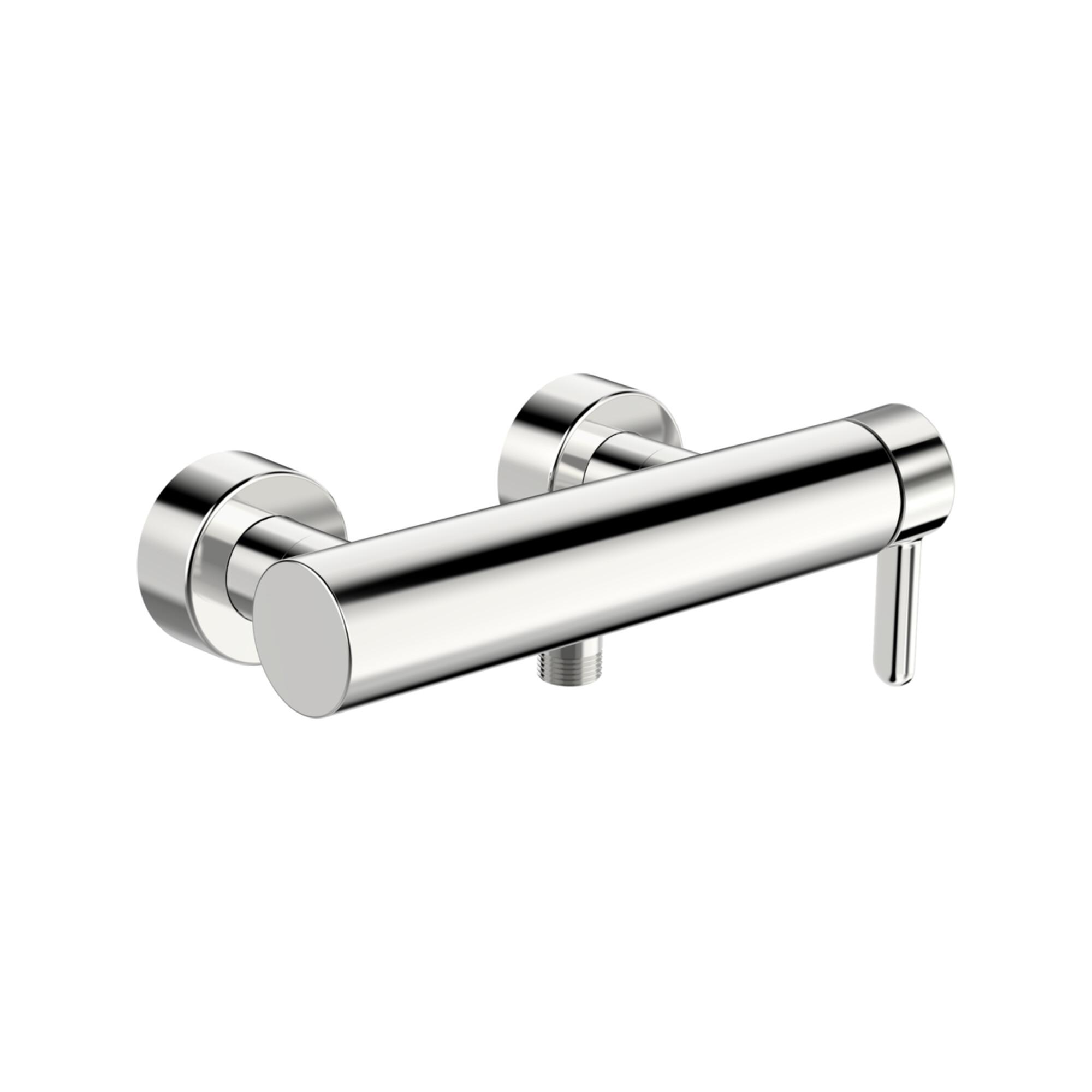 Hansa Brause-Einhebelmischer HANSADESIGNO Style seitenbedient, Wandmontage, chrom (51860193)
