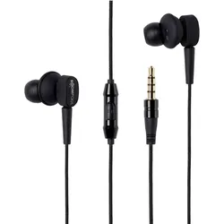 Boompods Earbuds (Kabelgebunden), Kopfhörer, Schwarz
