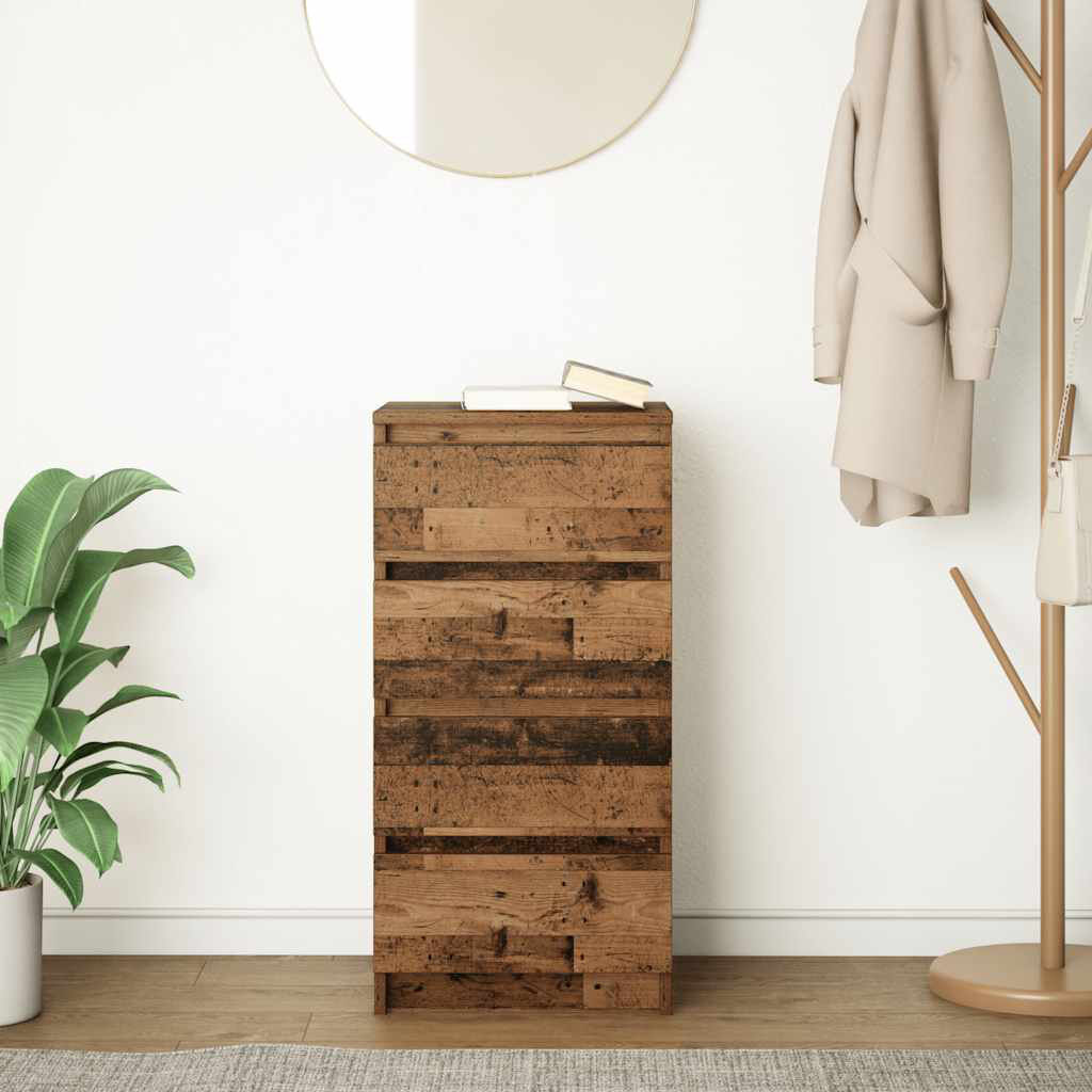 Latitude Run Sideboard 37.5X35x76 Cm Engineered Wood Old Wood