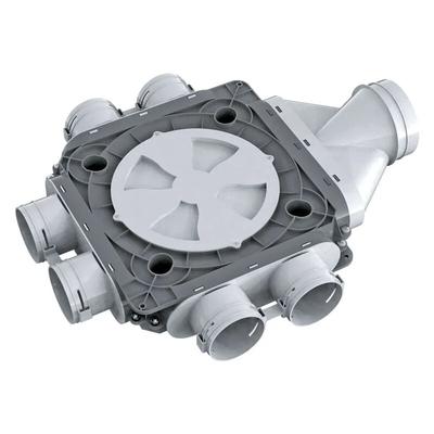 BlauFast Kunststoffverteilerkästen 75 mm - Blauberg Ventilatoren - LB11404.2