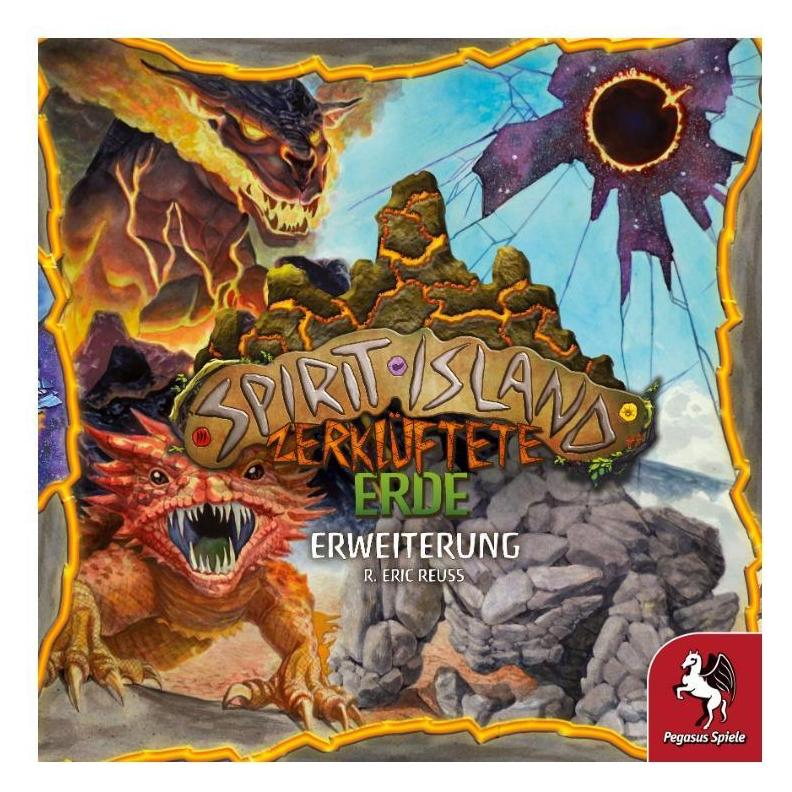Pegasus Expertenspiel Spirit Island: Zerklüftete Erde (Deutsch, 1 - 6 Spieler) (51898G)