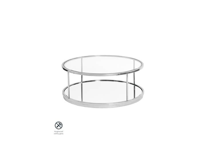 Rippon Couchtisch Rund - Silber
