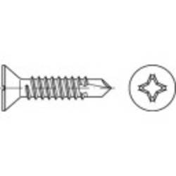 TOOLCRAFT 141524 Bohrschraube 6.3 mm 32 mm Kreuzschlitz Phillips DIN 7504 Stahl galvanisch verzinkt 250 St.