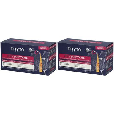 Phytocyane Kur reaktioneller Haarausfall Frauen 2x12x5 ml Konzentrat