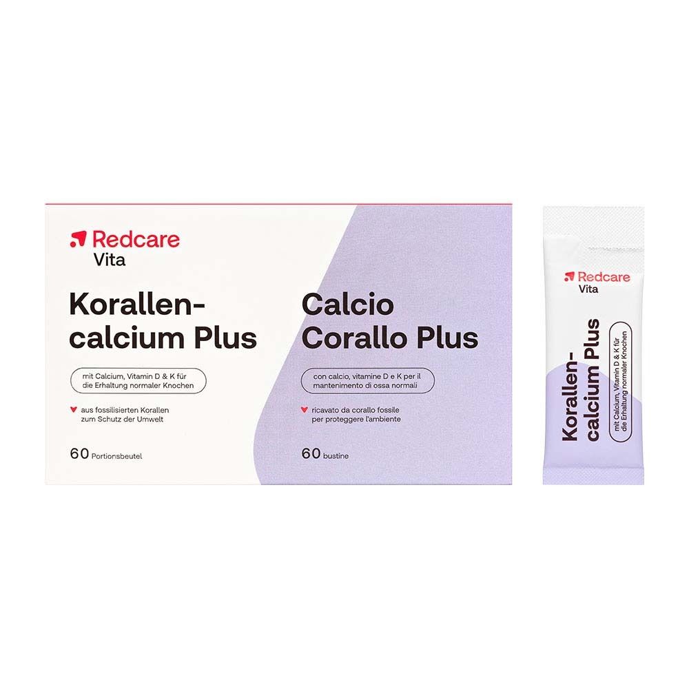 Redcare Vita Korallencalcium Plus Plv.z.H.e.L.z.E. 60 St Pulver