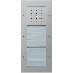 Gira, Klingel + Türsprechanlage, 126865 Audio-Intercom-System Aluminium (Kabelgebunden)