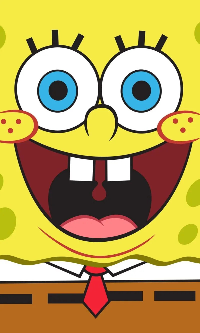 SpongeBob strandlaken Big Smile - 70 x 140 cm
