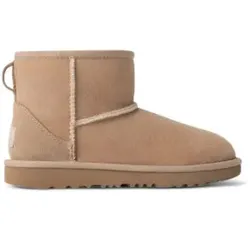 UGG für Mädchen. 1017715K Klassische Mini II beige Lederstiefeletten (33.5), Wohnung, Keine, Lässig, Kinderbekleidung