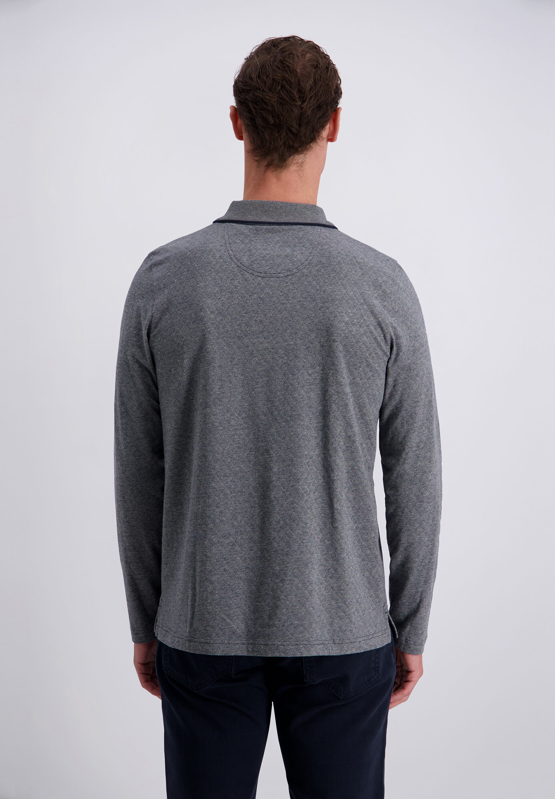 T-Shirt PIERRE CARDIN "Pierre Cardin Poloshirt", Herren, Gr. S, blau (salute), Obermaterial: 100% Baumwolle CO., uni, regular fit, Shirts T-Shirt, in Interlock-Qualität