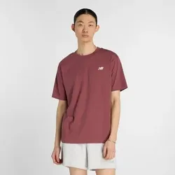 NEW BALANCE Herren Kapuzensweat Sport Essentials Cotton T-Shirt, Größe L in Pink 41509
