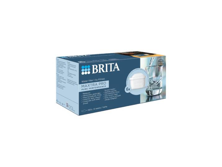 Filtre à eau Brita Maxtra Pro Pure Performance - 6 pcs