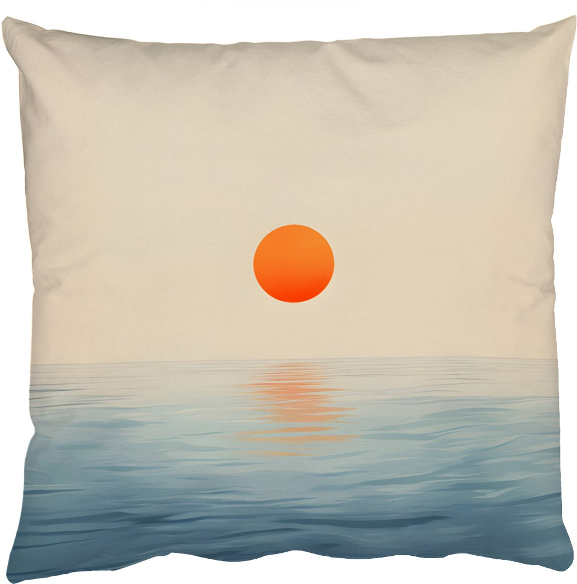 PillowMonkey Sierenkussen Zon Oranje 45 x 45 cm