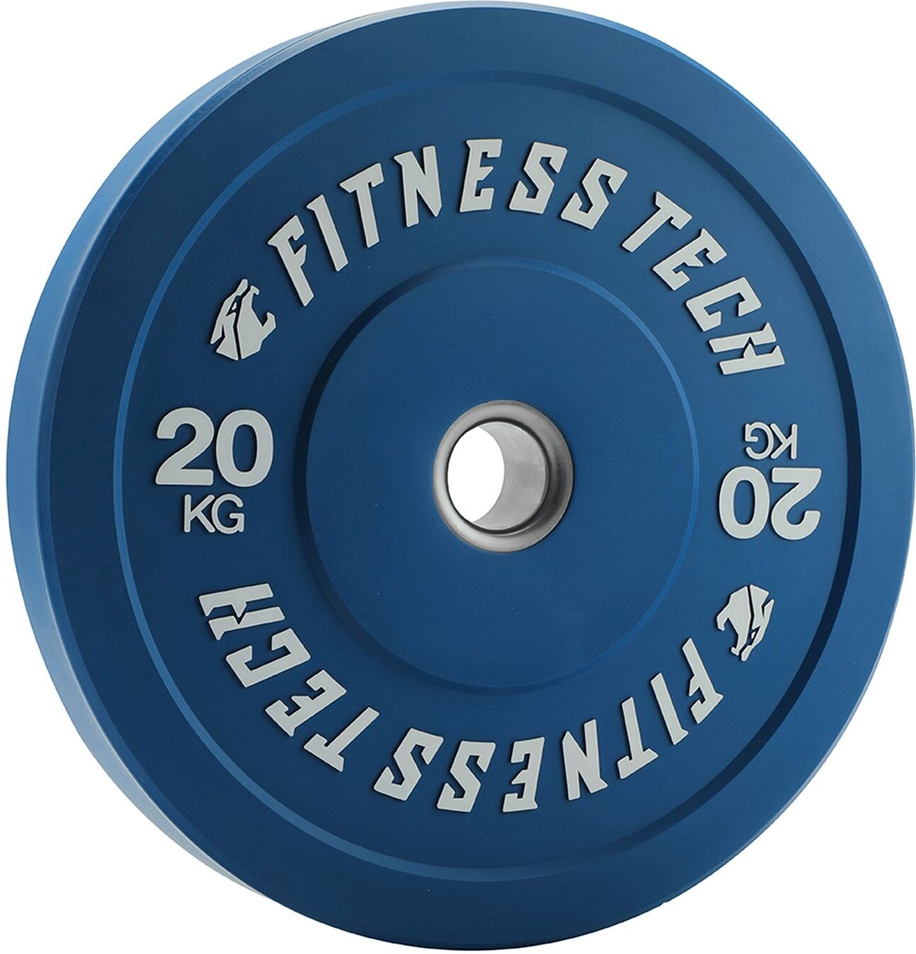 Fitness Tech Disco Bumper Plate .  (20 kg) Azul