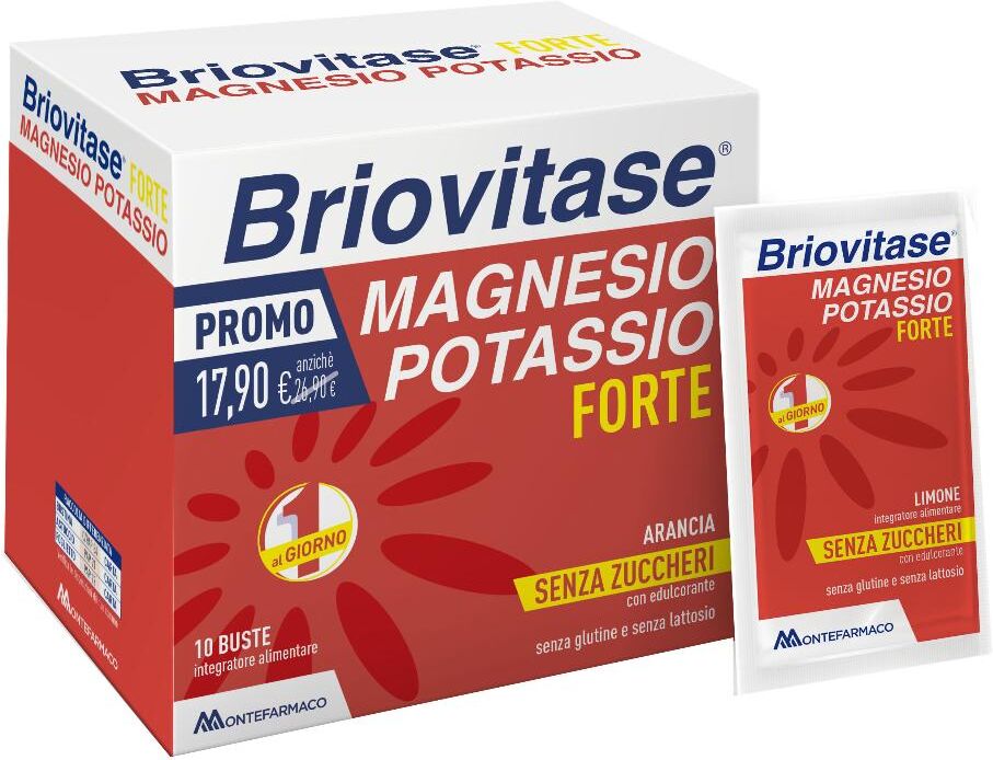 MONTEFARMACO OTC SpA Briovitase Magnesio Potassio Forte, 30 Bustine