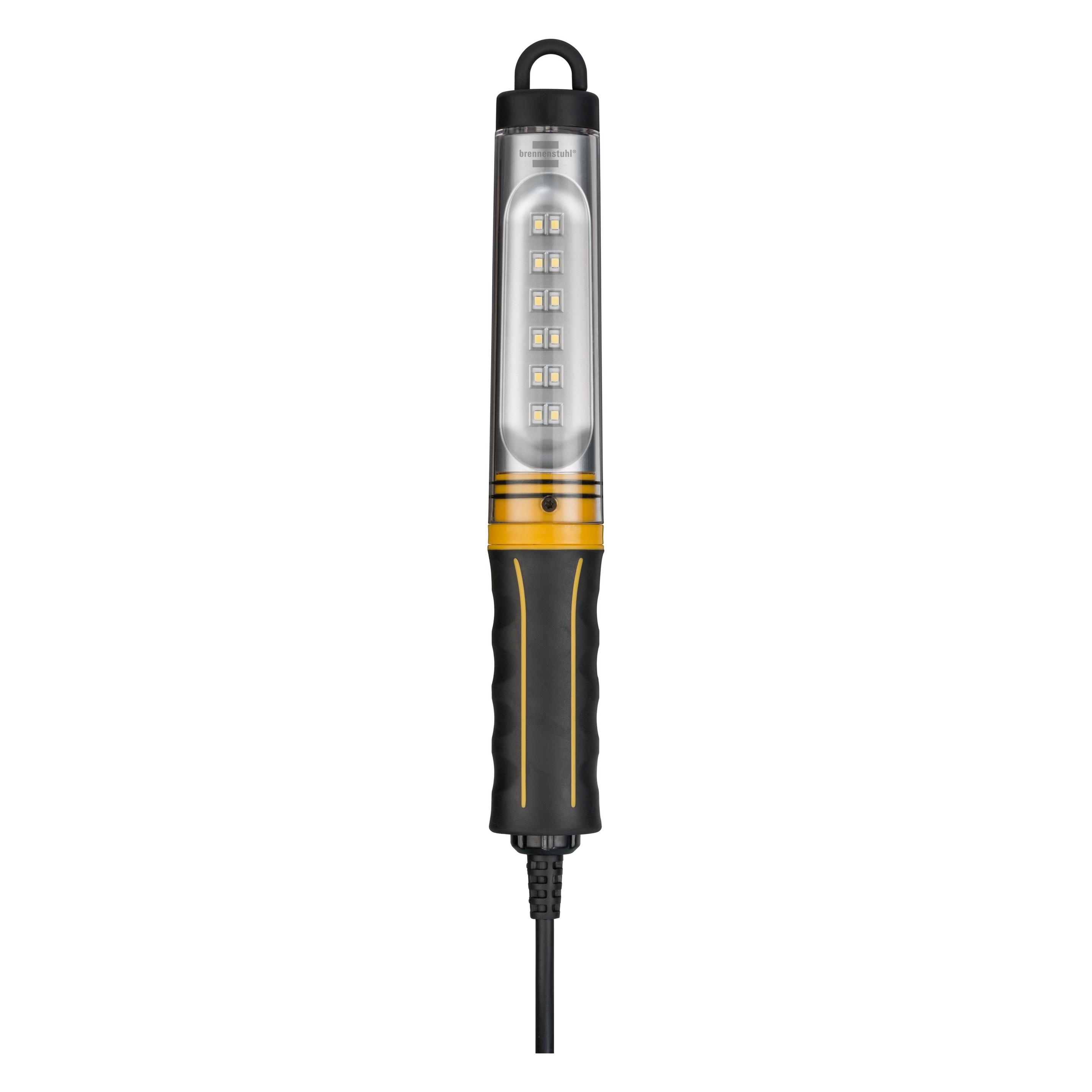 Brennenstuhl LED Werkstattleuchte / Stableuchte IP65 (Dimmbare LED Arbeitsleuchte IP65 geschützt, Werkstattla (570 lm) (1175470012)