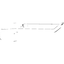 Hansa Bedienungshebel Hansamedipro 02440005 chrom, offene Form, 149 mm