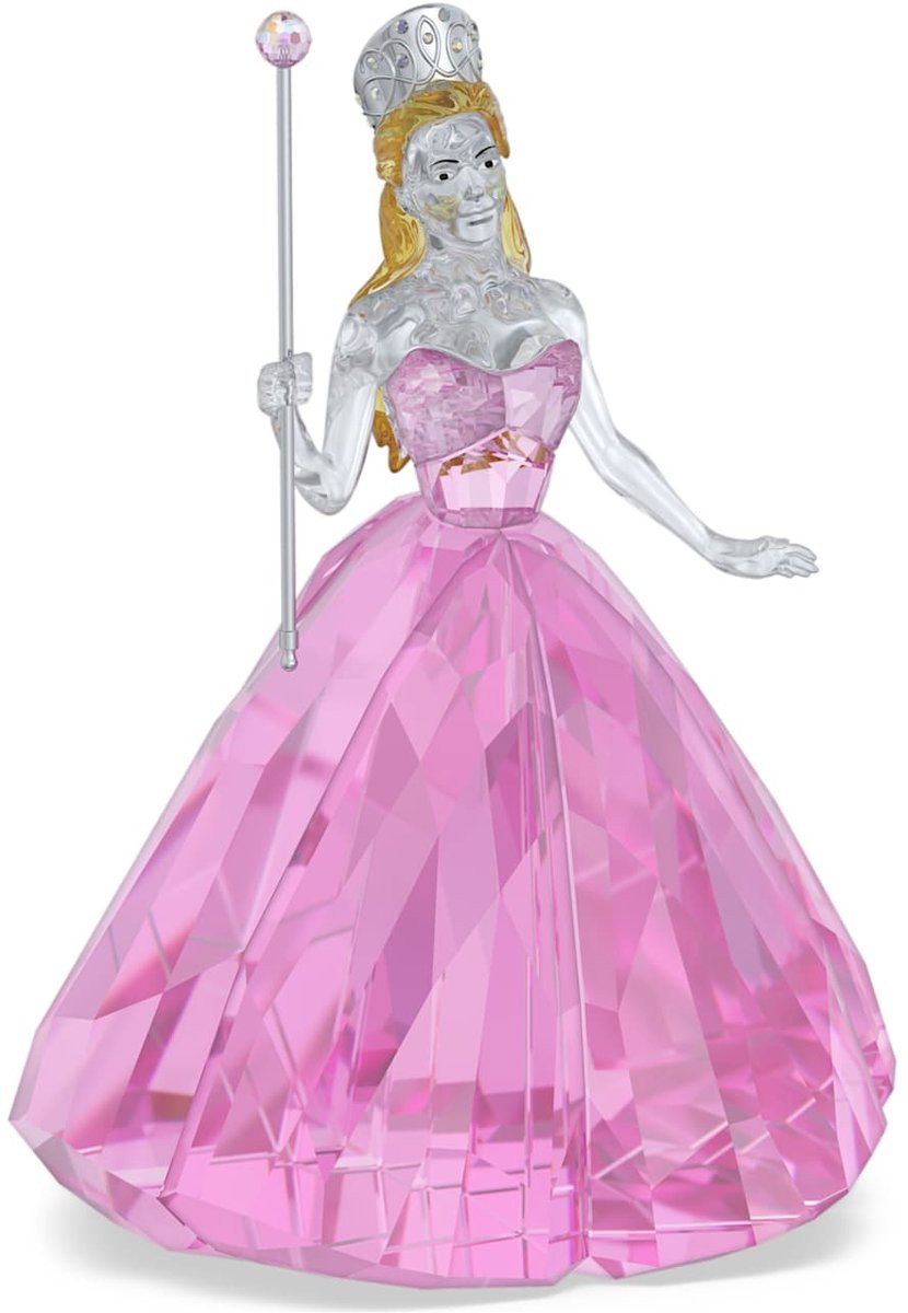 Swarovski Wicked Glinda Upland 5701514 kristallen beeldje in roze ontwerp
