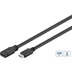 MicroConnect USB-Ladekabel 1 m Schwarz USB3.1CC1EX