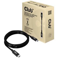 club3D USB-C® Kabel USB4® USB-C® Stecker 2.00 m Schwarz CAC-1578