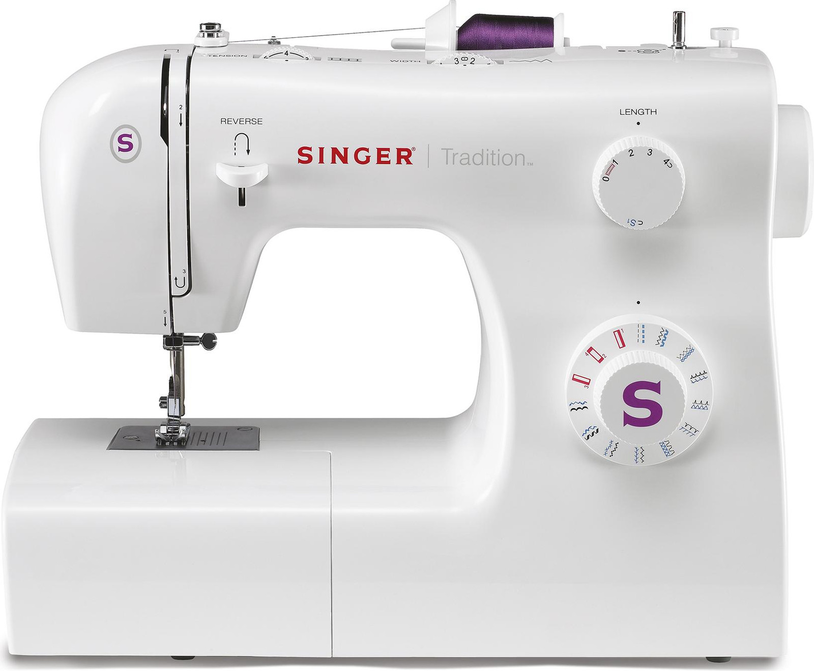 Singer 2263 Tradition naaimachine met 70 watt en 750 omwentelingen per minuut