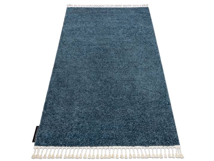 Rugsx - Tapis Berber 9000 Bleu Franges Berbère Marocain Shaggy Blue 120x170 Cm
